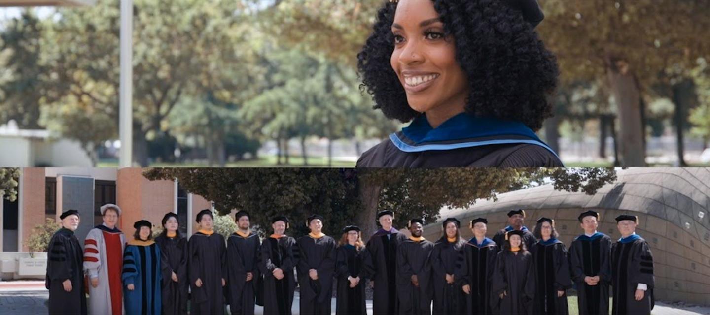 IMGS 2024 Commencement speaker and faculty group image